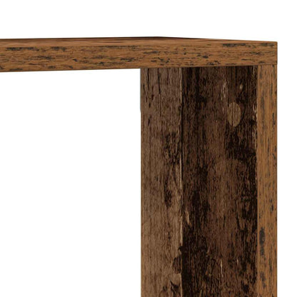 vidaXL Wandregale 2 pcs Altholz 80 x 15 x 26 cm Holzwerkstoff