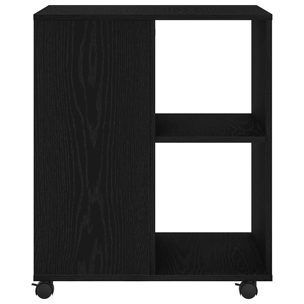 vidaXL Aufbewahrungsschrank Schwarz Eichen-Optik 60 x 53 x 72,5 cm