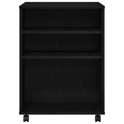 vidaXL Aufbewahrungsschrank Schwarz Eichen-Optik 60 x 53 x 72,5 cm