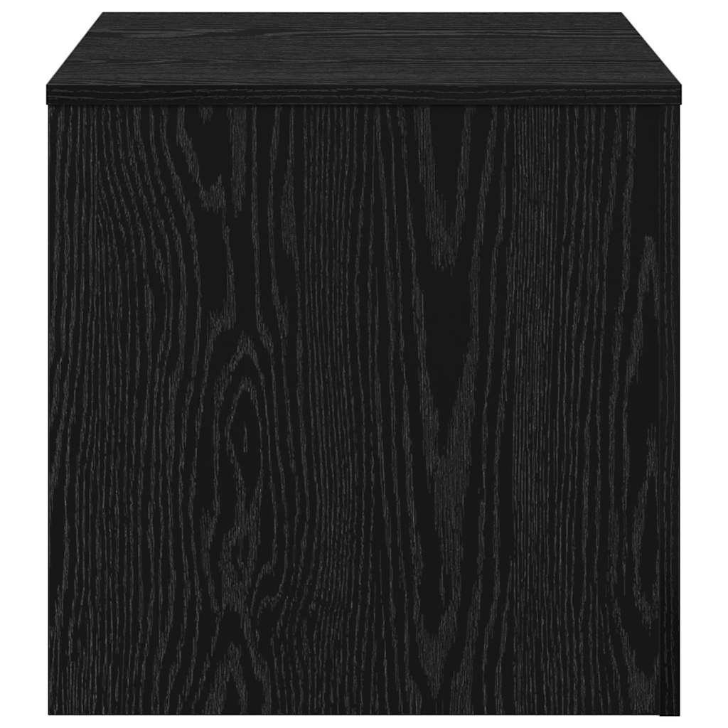 vidaXL Nestingtisch 3 pcs Schwarz Eichen-Optik Holzwerkstoff