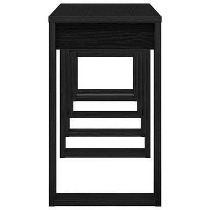 Satztische 3 pcs Schwarz Eichen-Optik Holzwerkstoff