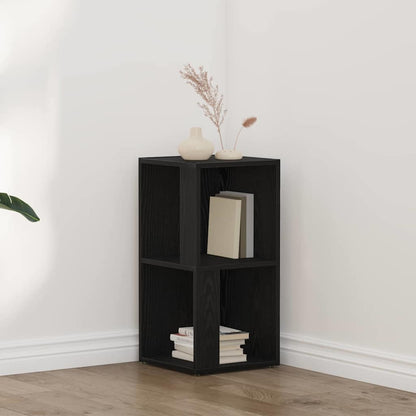 vidaXL Eckregale Schwarz Eichen-Optik 33 x 33 x 67 cm Holzwerkstoff