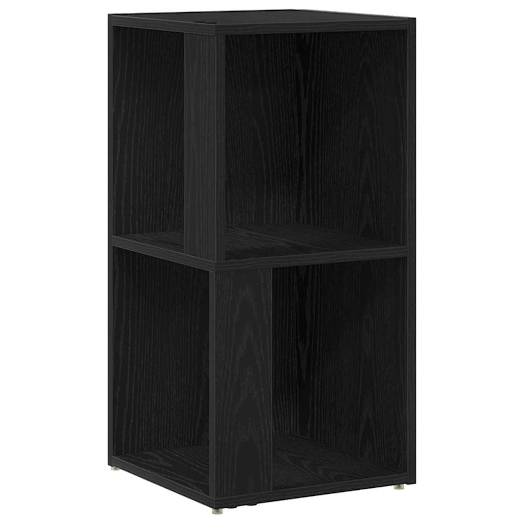 vidaXL Eckregale Schwarz Eichen-Optik 33 x 33 x 67 cm Holzwerkstoff