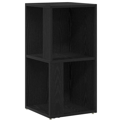 vidaXL Eckregale Schwarz Eichen-Optik 33 x 33 x 67 cm Holzwerkstoff