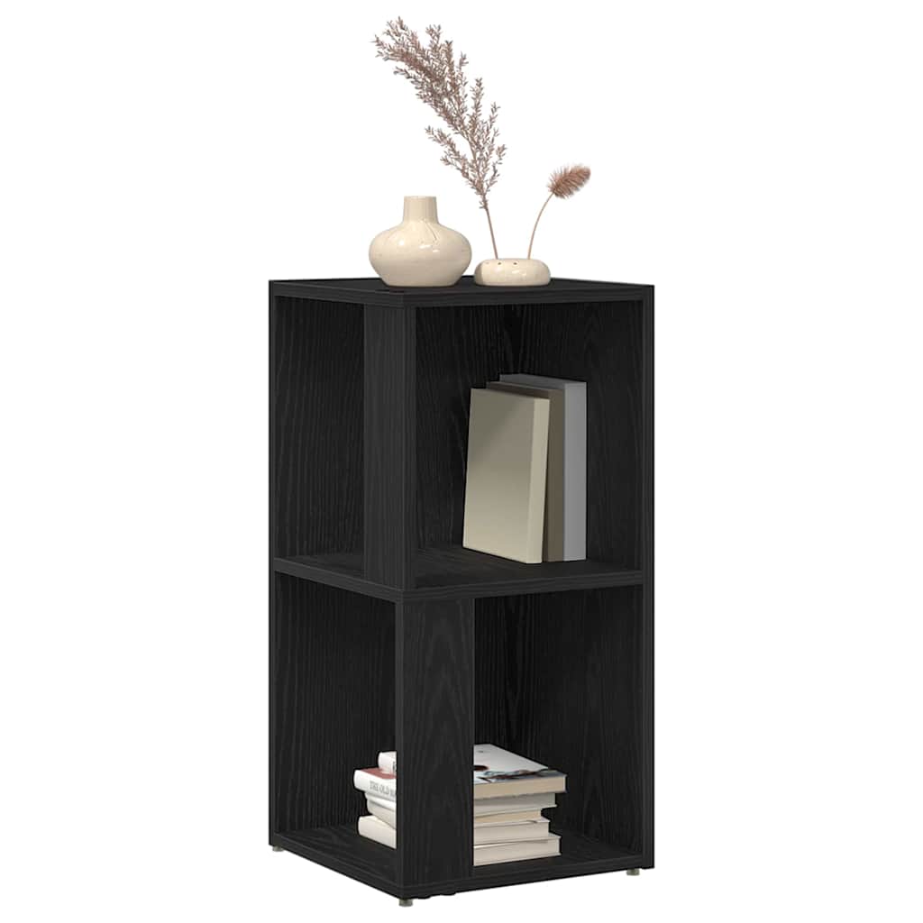 vidaXL Eckregale Schwarz Eichen-Optik 33 x 33 x 67 cm Holzwerkstoff