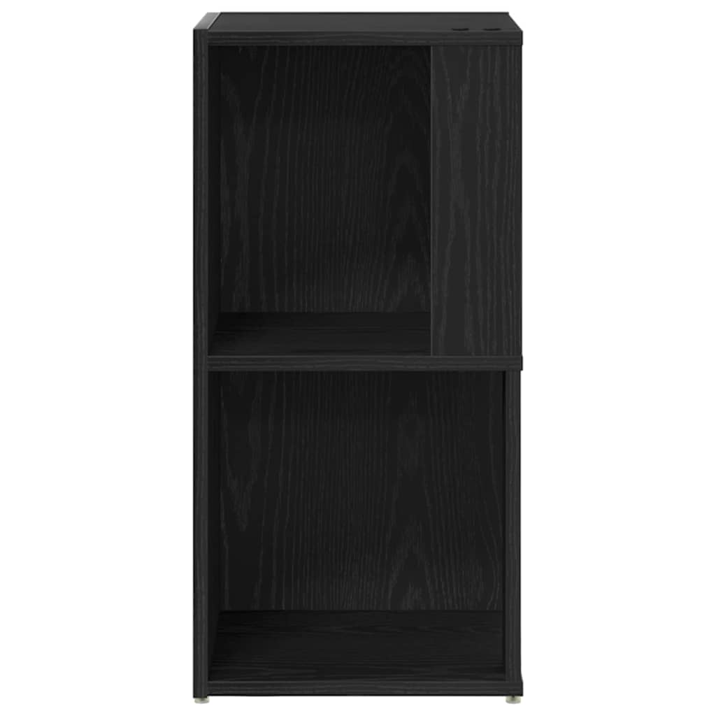 vidaXL Eckregale Schwarz Eichen-Optik 33 x 33 x 67 cm Holzwerkstoff