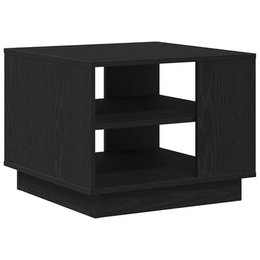 vidaXL Couchtisch Schwarz Eichen-Optik 55 x 55 x 42 cm Holzwerkstoff