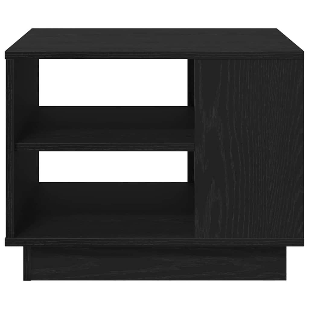 vidaXL Couchtisch Schwarz Eichen-Optik 55 x 55 x 42 cm Holzwerkstoff