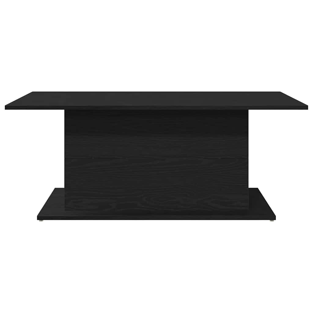 vidaXL Couchtisch Schwarz Eichen-Optik 102 x 55,5 x 40 cm