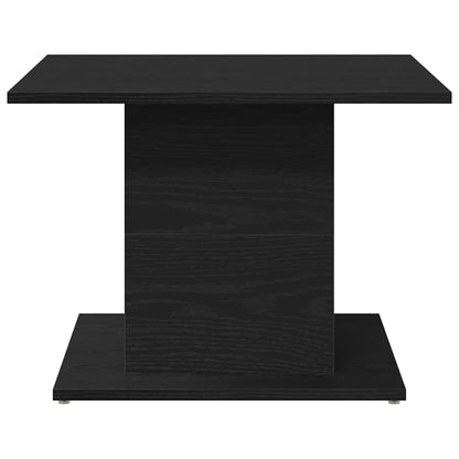 vidaXL Couchtisch Schwarz Eichen-Optik 55,5 x 55,5 x 40 cm