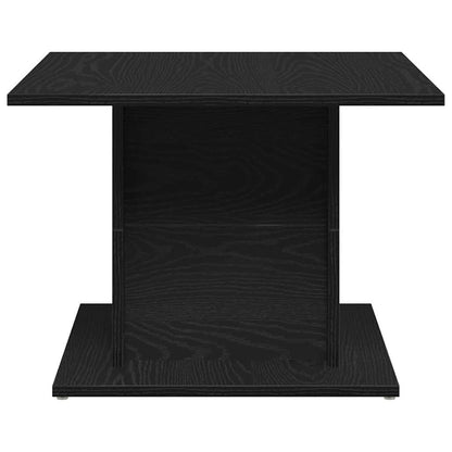 vidaXL Couchtisch Schwarz Eichen-Optik 55,5 x 55,5 x 40 cm