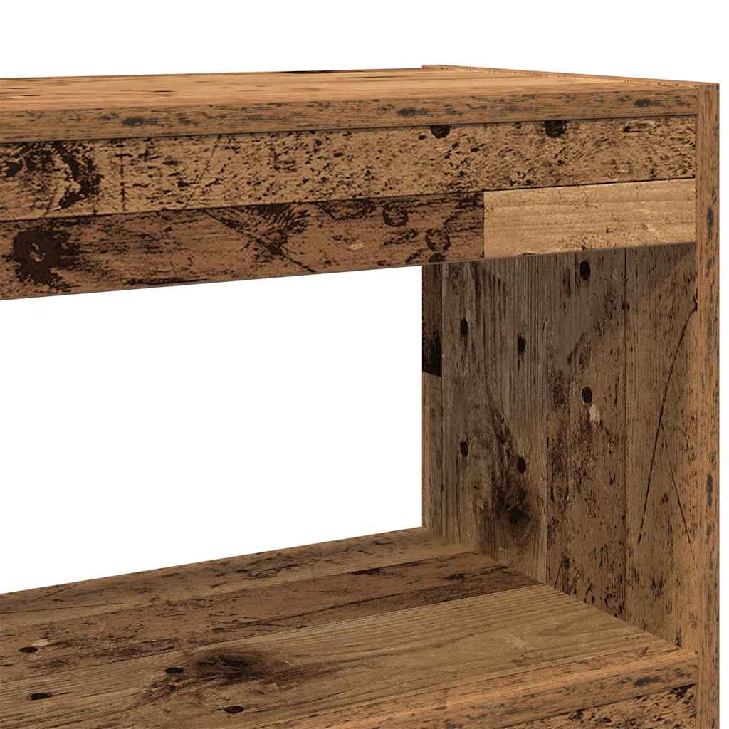 vidaXL Bücherregal Altholz 100 x 30 x 103 cm Holzwerkstoff