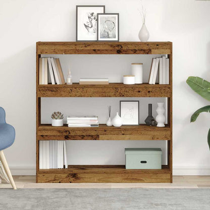 vidaXL Bücherregal Altholz 100 x 30 x 103 cm Holzwerkstoff