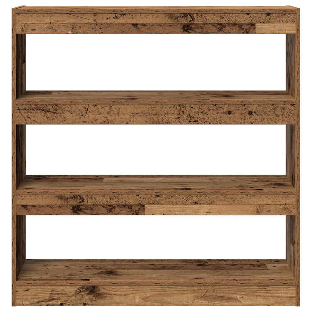 vidaXL Bücherregal Altholz 100 x 30 x 103 cm Holzwerkstoff