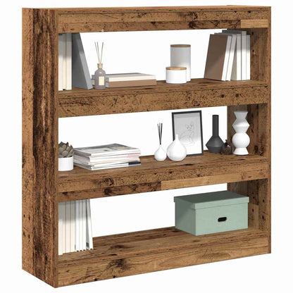 vidaXL Bücherregal Altholz 100 x 30 x 103 cm Holzwerkstoff