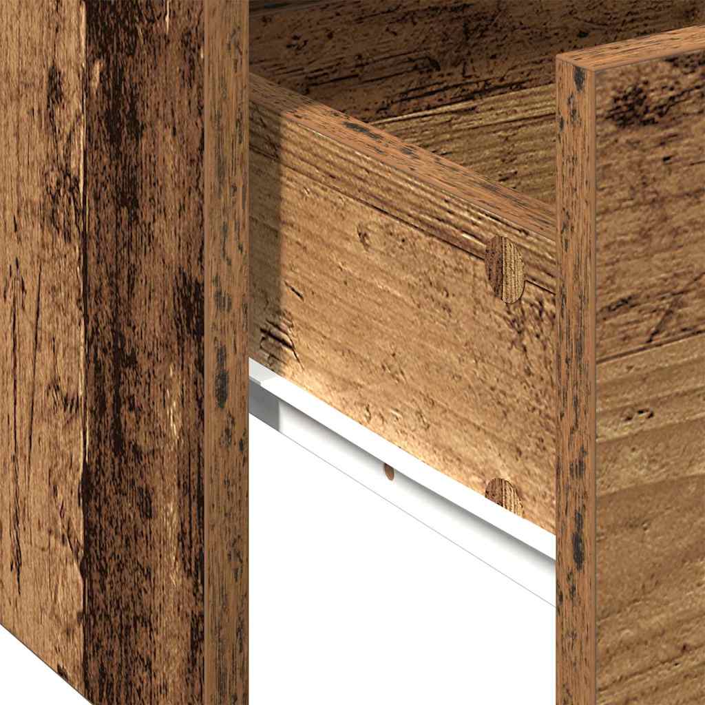 vidaXL Couchtisch Altholz 102 x 55 x 43,5 cm Holzwerkstoff
