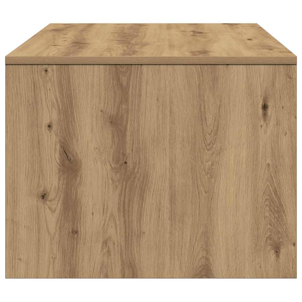 vidaXL Couchtisch Artisan-Eiche 102 x 55 x 43,5 cm Holzwerkstoff