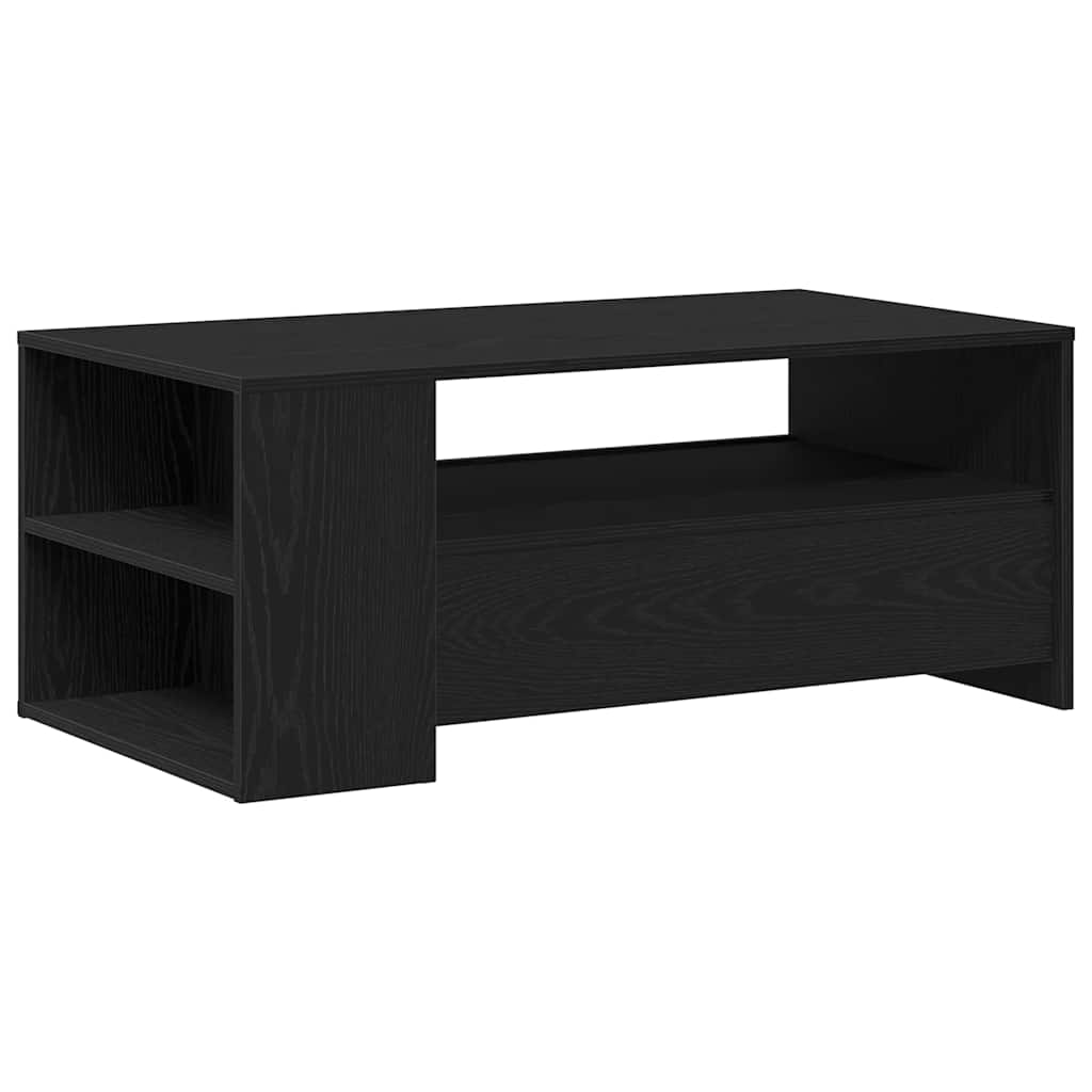 Couchtisch Schwarz Eichen-Optik 102 x 55 x 43,5 cm