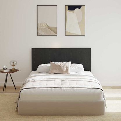 vidaXL Bettkopfteil Schwarz Eichen-Optik 160 x 1,5 x 80,5 cm