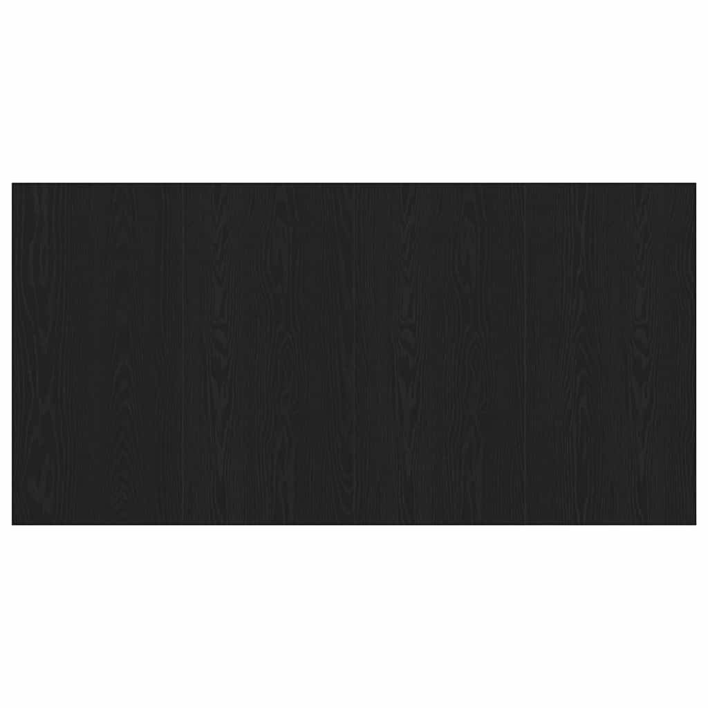 vidaXL Bettkopfteil Schwarz Eichen-Optik 160 x 1,5 x 80,5 cm