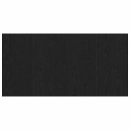 vidaXL Bettkopfteil Schwarz Eichen-Optik 160 x 1,5 x 80,5 cm