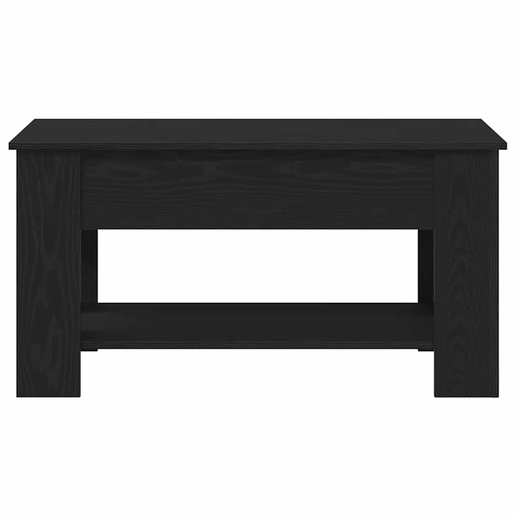 Couchtisch Schwarze Eiche 101 x 49 x 52 cm Holzwerkstoff