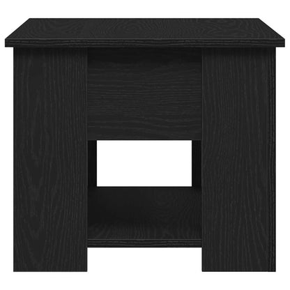 vidaXL Couchtisch Schwarz Eichen-Optik 79 x 49 x 41 cm Holzwerkstoff