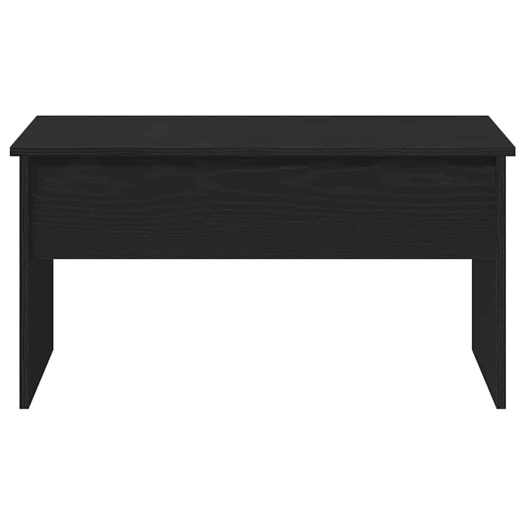 vidaXL Couchtisch Schwarz Eichen-Optik 80 x 50,5 x 41,5 cm
