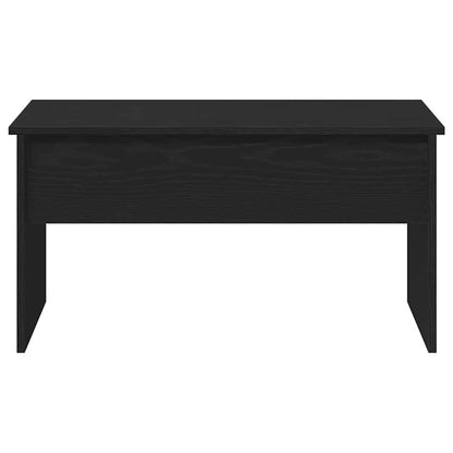 vidaXL Couchtisch Schwarz Eichen-Optik 80 x 50,5 x 41,5 cm