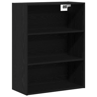 vidaXL Hängender Wandschrank Schwarze Eiche 69,5 x 32,5 x 90 cm