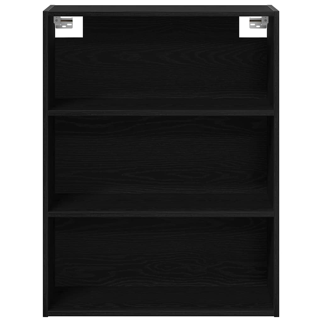 vidaXL Hängender Wandschrank Schwarze Eiche 69,5 x 32,5 x 90 cm