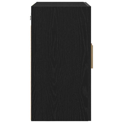 vidaXL Wandschrank Schwarz Eichen-Optik 60 x 30 x 60 cm Holzwerkstoff
