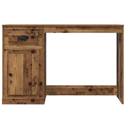 vidaXL Schreibtisch mit Tür Altholz 50 x 115 x 75 cm Holzwerkstoff