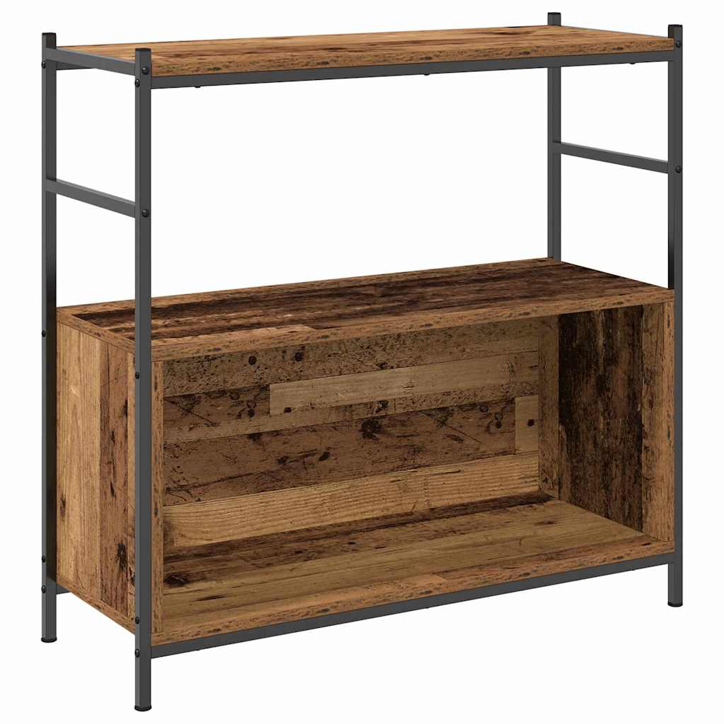 vidaXL Regal Räuchereiche 80 x 30 x 78.5 cm Holzwerkstoff