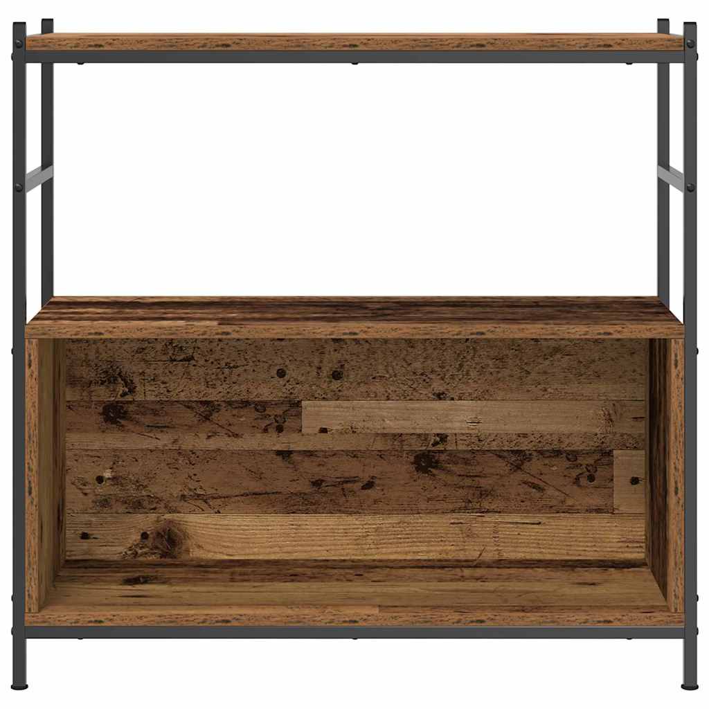 vidaXL Regal Räuchereiche 80 x 30 x 78.5 cm Holzwerkstoff