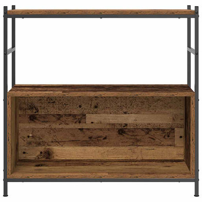 vidaXL Regal Räuchereiche 80 x 30 x 78.5 cm Holzwerkstoff