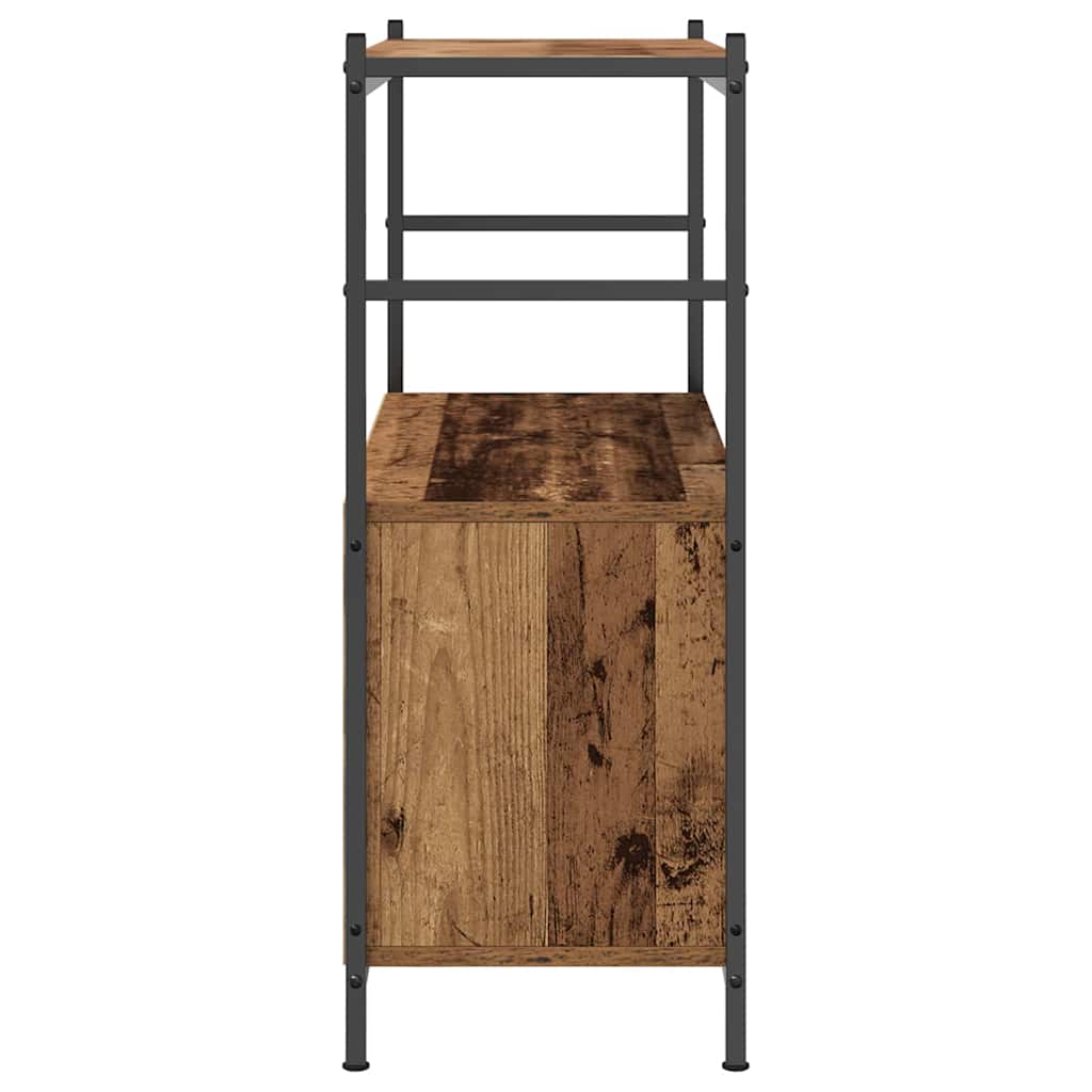 vidaXL Regal Räuchereiche 80 x 30 x 78.5 cm Holzwerkstoff