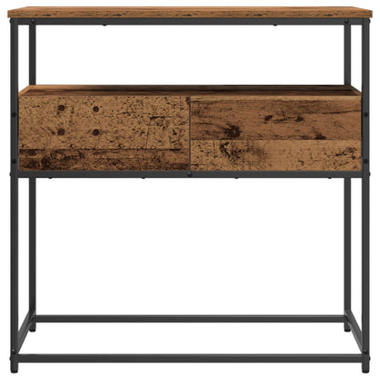 vidaXL Konsolentisch Altholz 75 x 40 x 75 cm Holzwerkstoff