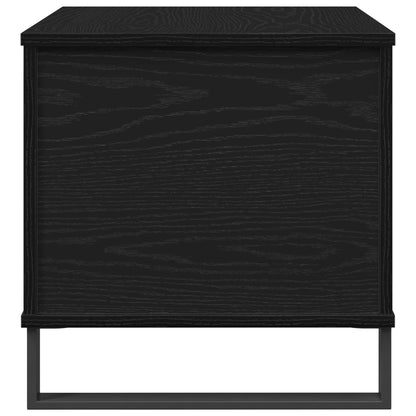 vidaXL Couchtisch Schwarz Eichen-Optik 60 x 44,5 x 45 cm