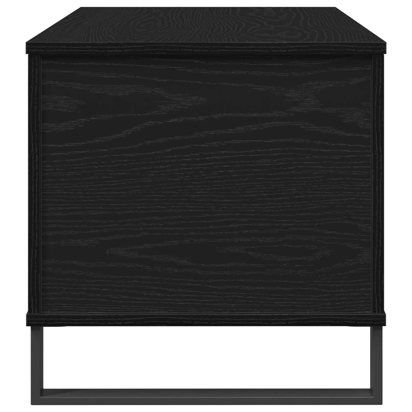 vidaXL Couchtisch Schwarz Eichen-Optik 90 x 44,5 x 45 cm Holzwerkstoff