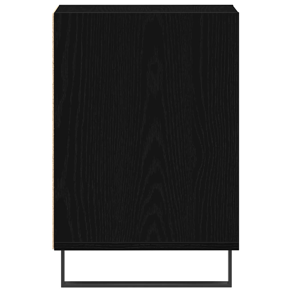 TV-Schrankset Schwarz Eichen-Optik 100 x 35 x 55 cm