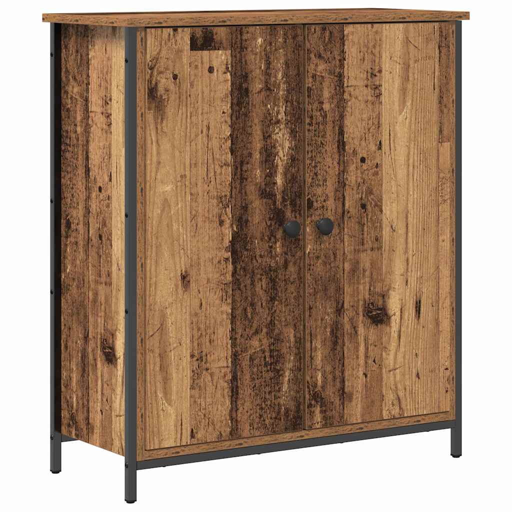vidaXL Buffet en bois de récupération 70 x 30 x 80 cm Bois d'ingénierie