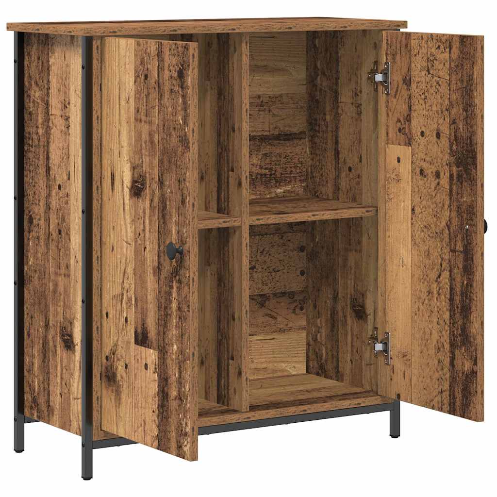 vidaXL Buffet en bois de récupération 70 x 30 x 80 cm Bois d'ingénierie