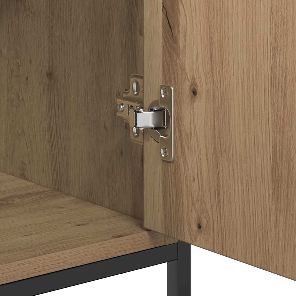 vidaXL Sideboard Artisan-Eiche 70 x 30 x 80 cm Holzwerkstoff