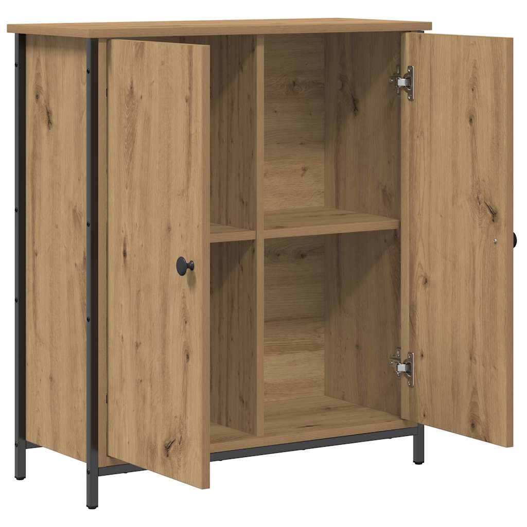 vidaXL Sideboard Artisan-Eiche 70 x 30 x 80 cm Holzwerkstoff