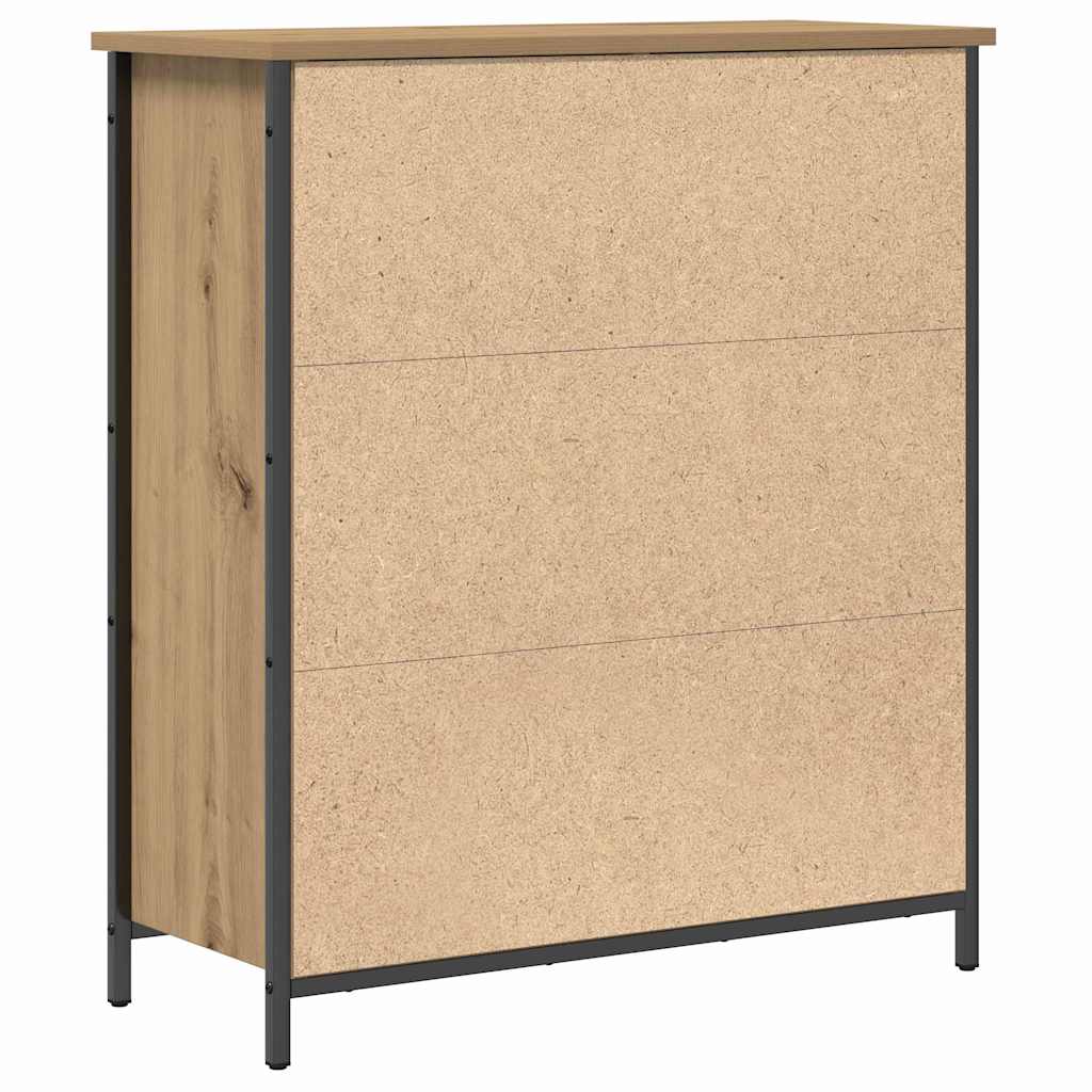 vidaXL Sideboard Artisan-Eiche 70 x 30 x 80 cm Holzwerkstoff
