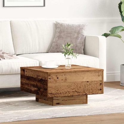 vidaXL Couchtisch Altholz 55 x 55 x 31 cm
