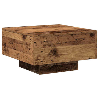 vidaXL Couchtisch Altholz 55 x 55 x 31 cm