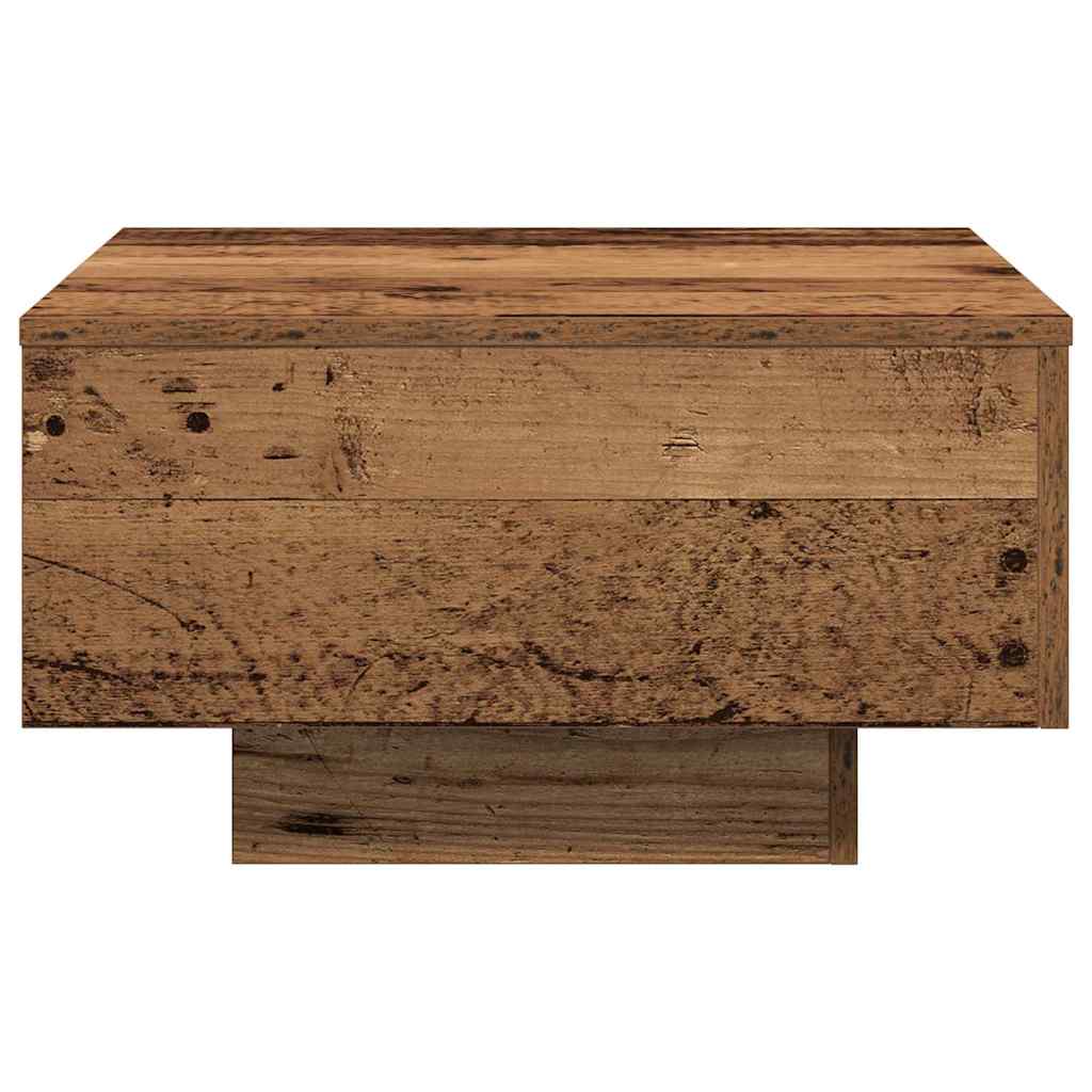 vidaXL Couchtisch Altholz 55 x 55 x 31 cm