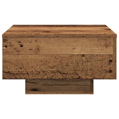 vidaXL Couchtisch Altholz 55 x 55 x 31 cm